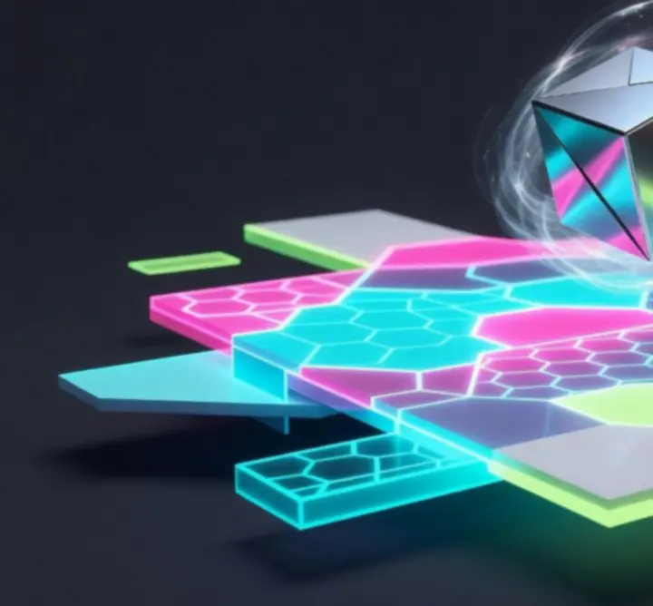 Telekinetic Cube in motion across geometric EDGE platforms